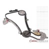 Nissan X-Trail 2.0 QR20DE  16V 103KW 02-08 Timing Chain Kit