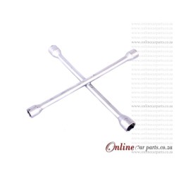 4 Way Heavy Duty Wheel Spanner