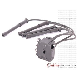 Renault Kangoo 1.2 16V D4F 99-09 3 Bolt Ignition Coil Different Length leads 8200051128 8200025256