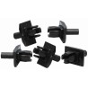 VW Golf Jetta I Citi Fox Caddy Grill Clip