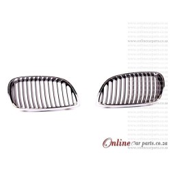 BWM E92 Right Hand Side Grille BK And CP Frame 2D P3 2005-2011