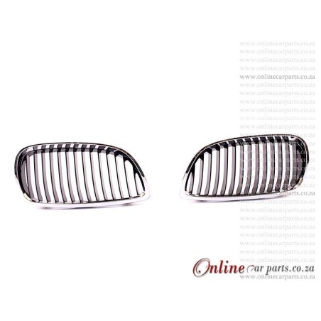 BWM E92 Right Hand Side Grille BK And CP Frame 2D P3 2005-2011