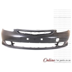 Honda Jazz 1.5 V-TEC Front Bumper + Fog Light Fog Lamp Holes Plain 2006-2007