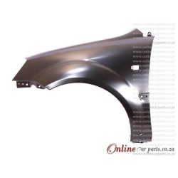 KIA Rio MK III Left Hand Side Front Fender + Holes 2006-2010