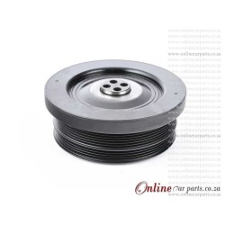 BMW 3-SERIES [E90] 330D 05-08 M57 D30 24V 6PK + 4PK Belt Crankshaft Crank Vibration Damper Pulley