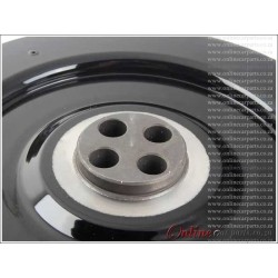 BMW 7-SERIES [E65] 730D 02-05 M57 D30 24V 6PK + 4PK Belt Crankshaft Crank Vibration Damper Pulley