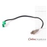 Mini Clubman Cooper S R55 R57 1.4 1.6 4 Wire 600mm Lambda Oxygen Sensor OE 9636876580