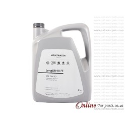VW LongLife III FE 5L SAE 0W-30 High Performance Fully Synthetic Engine Oil
