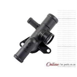 VW Golf Jetta IV 1.8T Plastic Water Flange OE 06A121132Q