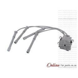 Renault Modus 1.2 16V D4F 05-13 3 Bolt Ignition Coil Different Length leads 8200051128 8200025256