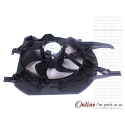 Opel Vivaro 1.9D 2.0 01-14 Radiator With Aircon Fan