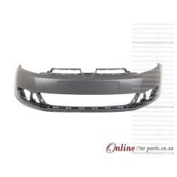 VW Golf VI 09-12 Front Bumper With Fog Light Holes