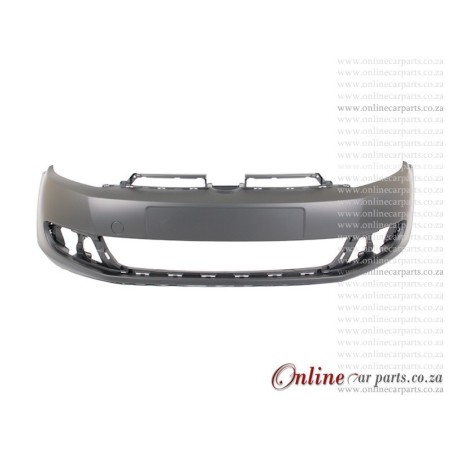 VW Golf VI 09-12 Front Bumper With Fog Light Holes
