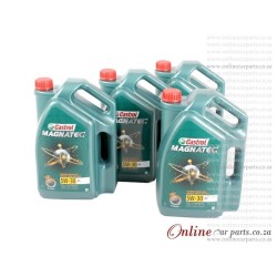 Castrol Magnatec 5W-30 5L Fully Synthetic Technology Petrol and Diesel Engine Oil - 1 CASE