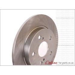 TOYOTA AURIS SPORT X AURIS 1.4 1.6 1.8 Rear Solid Brake Disc 2007 on