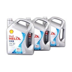 Shell Helix HX8 5W-40 5L Fully Synthetic Engine Oil - 1 Case