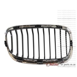 BMW 1 Series F20 11-15 Left Hand Side Chrome Front Bumper Grille