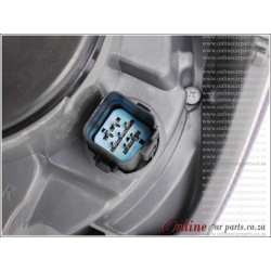 Ford Fiesta II 06-08 Right Hand Side Electric Head Light With Motor