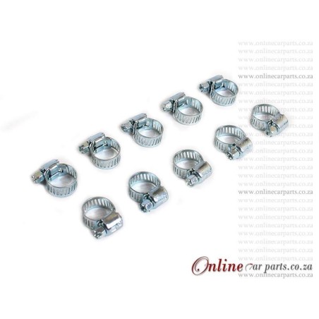 Hose Clamp Galvanised Steel 06-13mm