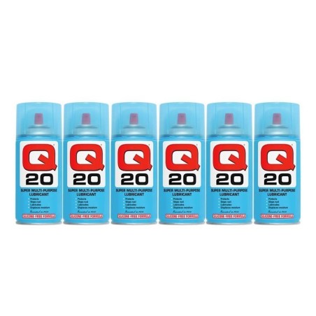 Q20 Super Multi-Purpose Lubricant 300G - Protects Stops Rust Displaces Moisture - 5 PACK