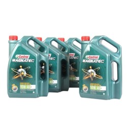 Castrol Magnatec 10W-40 5L Fully Synthetic Technology Petrol and Diesel Engine Oil - 1 CASE