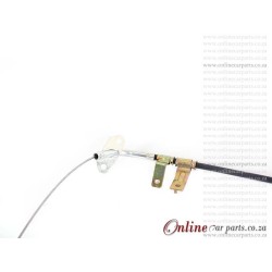 FORD LASER 1.5 E5 HCS 8V 57KW 86-89 LEFT HAND SIDE REAR HAND BRAKE CABLE