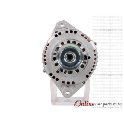 Opel Corsa 1.7 DTi 16V 03-10 Y17DTL 100A 12V 6 Groove IR/IF 2 PIN Alternator with Pump OE LR1100502