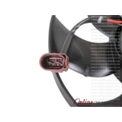 VW Golf V Jetta V Single Cable 2 Pin Socket RHS Radiator Cooling Fan