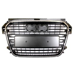 Audi A1 11-15 Main Centre Grille with Chrome Plate