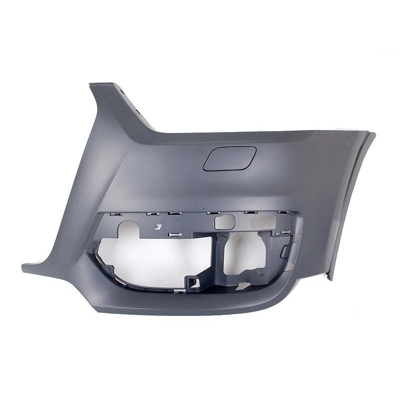 Audi Q3 12-15 Left Front Bumper with Headlamp Washer and Fog Light Hole