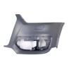 Audi Q3 12-15 Left Front Bumper with Headlamp Washer and Fog Light Hole