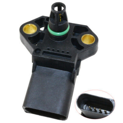 VW Golf V 1.6 2.0 FSI Air Pressure Manifold Sensor 4 PIN
