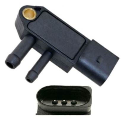 VW Golf VI TDi Exhaust Pressure Sensor 3 PIN