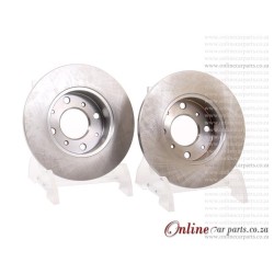 HONDA CIVIC COUPE 1.5 CRX (AF) Front Solid Brake Disc 1986 on