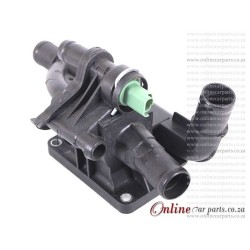 Citroen C2 C3 C4 C5 Jumpy Berlingo Xsara 1.6 HDI Thermostat with Housing and Sensor OE 9M5Q8A586BA