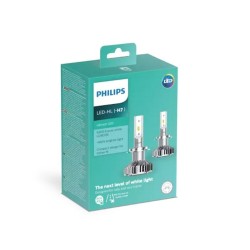 Philips H7 Ultinon LED 6200K +160% Brighter Light Car Headlight LED Bulb 11972ULWX2