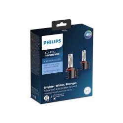 Philips H8 H11 H16 X-tremeUltinon LED 6500K +200% Brighter Light LED Bulb 12794UNIX2