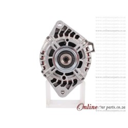 Hyundai H100 2.5D 2.6D 1996- 4D56 75A 12V 2 Groove 2 PIN Alternator with Pump OE A3T00599 MD111932
