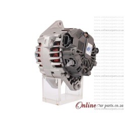 Hyundai H100 2.5D 2.6D 1996- 4D56 75A 12V 2 Groove 2 PIN Alternator with Pump OE A3T00599 MD111932