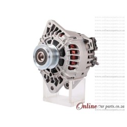 Hyundai H100 2.5D 2.6D 1996- 4D56 75A 12V 2 Groove 2 PIN Alternator with Pump OE A3T00599 MD111932