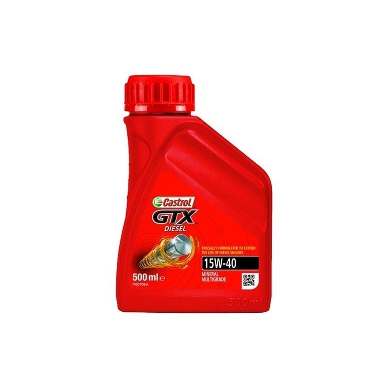 Castrol GTX Diesel 15W-40 500ml Mineral Multigrade Oil